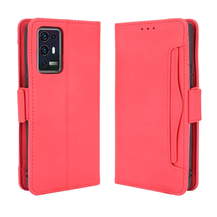 For ZTE Axon 30 Pro 5G Skin Feel Calf Pattern Horizontal Flip Leather Case with Holder & Card Slots & Photo Frame