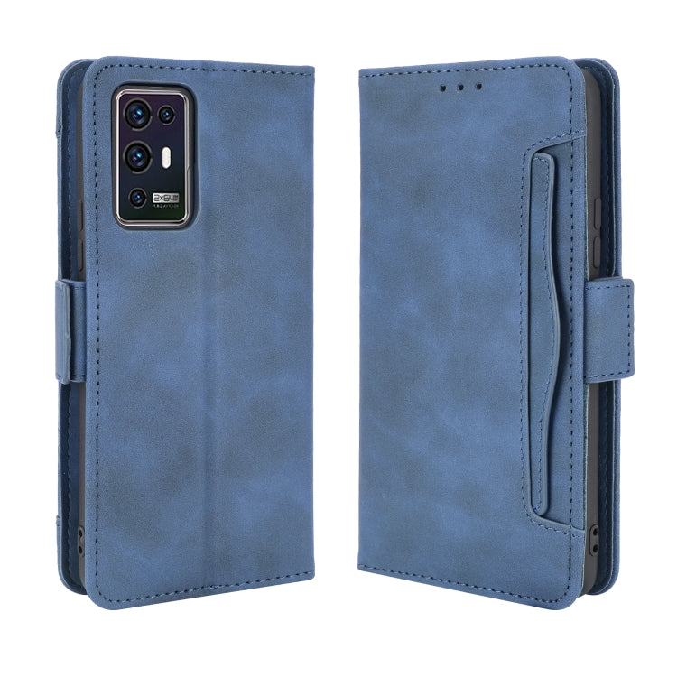 For ZTE Axon 30 Pro 5G Skin Feel Calf Pattern Horizontal Flip Leather Case with Holder & Card Slots & Photo Frame
