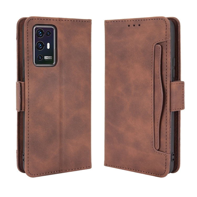 For ZTE Axon 30 Pro 5G Skin Feel Calf Pattern Horizontal Flip Leather Case with Holder & Card Slots & Photo Frame