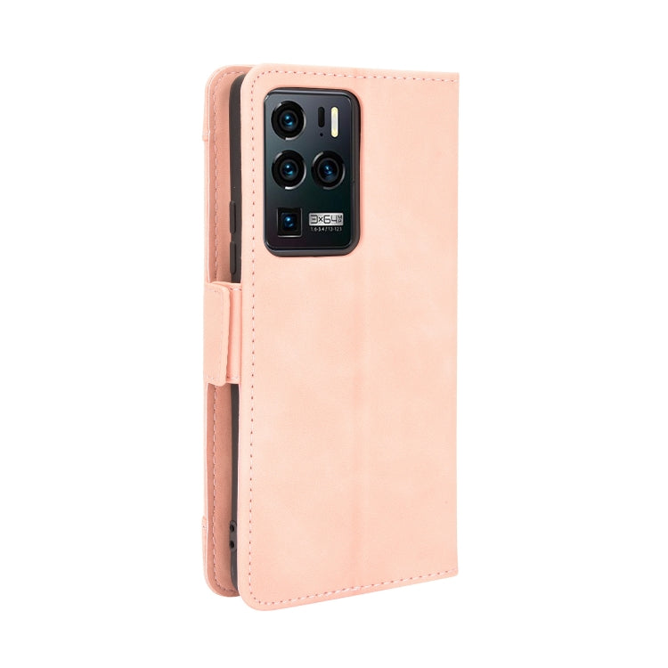For ZTE Axon 30 Ultra 5G Skin Feel Calf Pattern Horizontal Flip Leather Case with Holder & Card Slots & Photo Frame