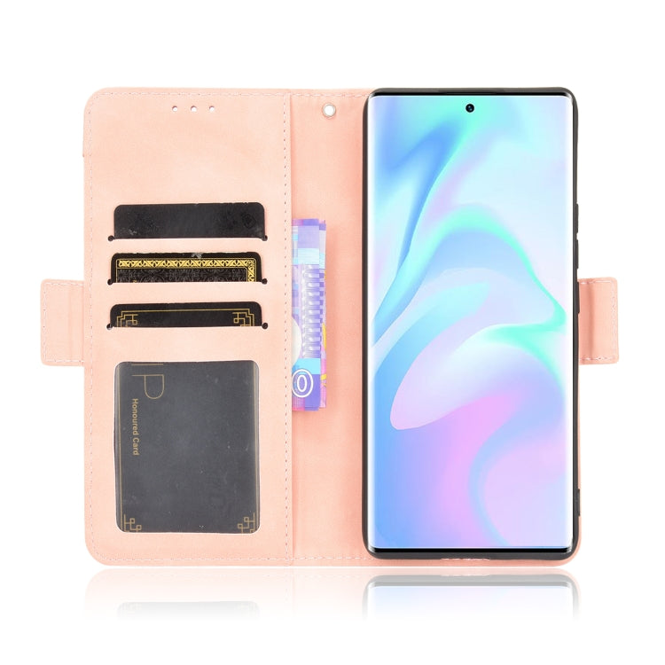 For ZTE Axon 30 Ultra 5G Skin Feel Calf Pattern Horizontal Flip Leather Case with Holder & Card Slots & Photo Frame