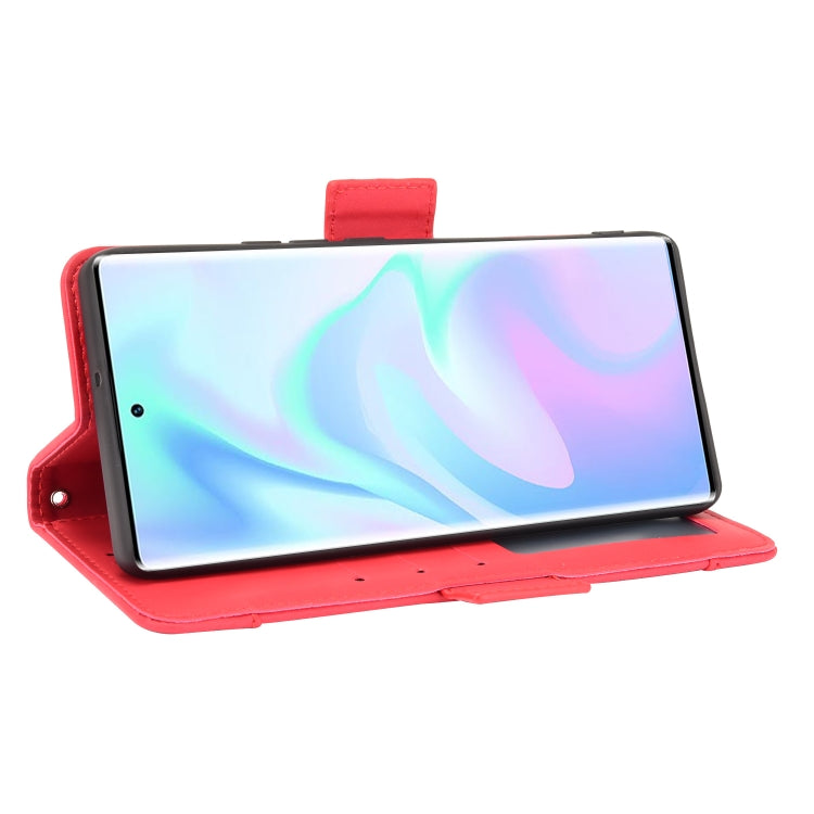 For ZTE Axon 30 Ultra 5G Skin Feel Calf Pattern Horizontal Flip Leather Case with Holder & Card Slots & Photo Frame