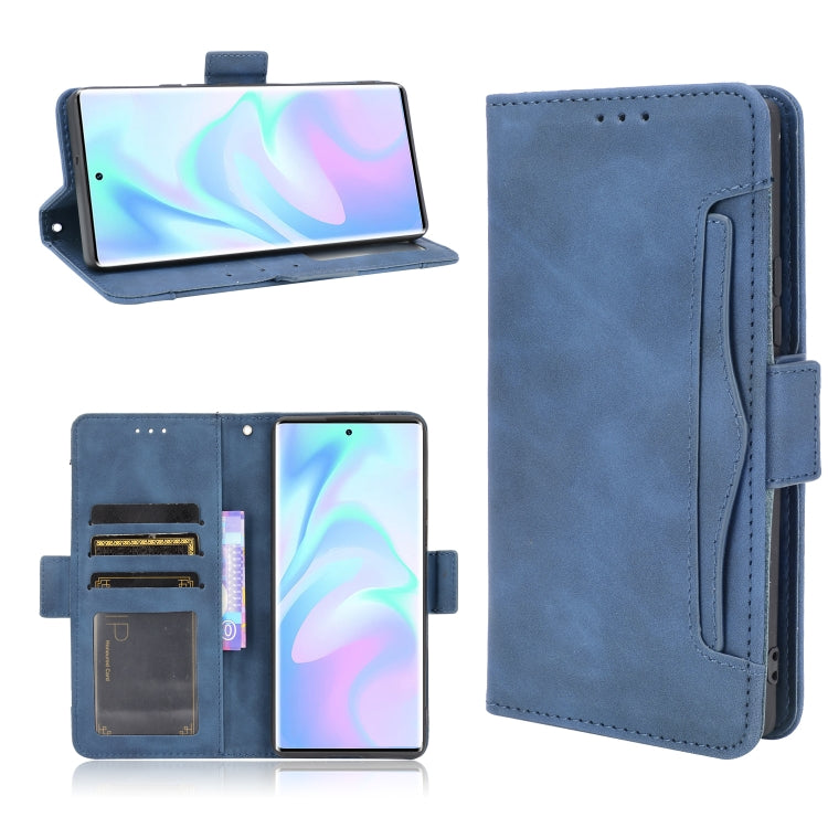 For ZTE Axon 30 Ultra 5G Skin Feel Calf Pattern Horizontal Flip Leather Case with Holder & Card Slots & Photo Frame