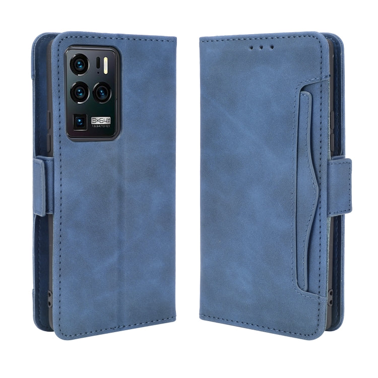 For ZTE Axon 30 Ultra 5G Skin Feel Calf Pattern Horizontal Flip Leather Case with Holder & Card Slots & Photo Frame