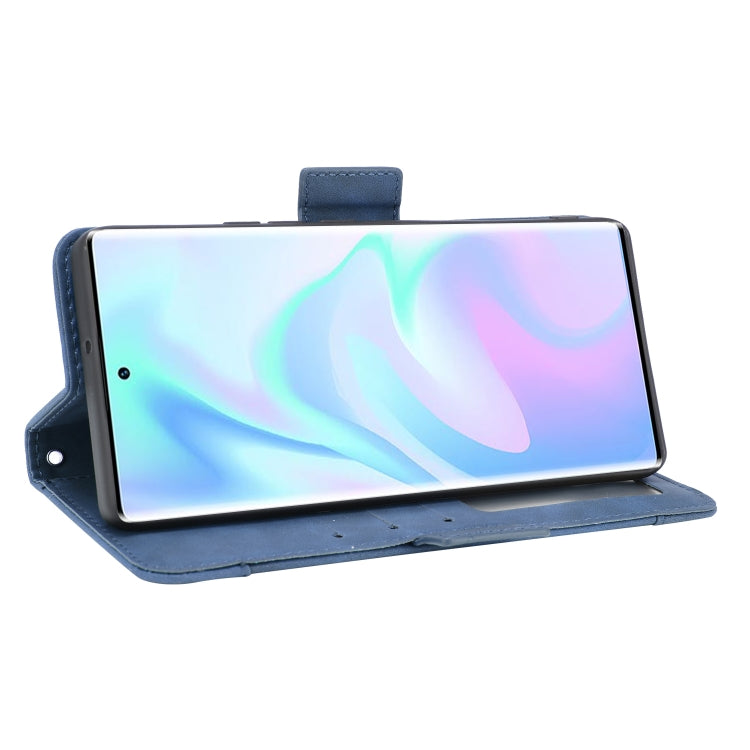 For ZTE Axon 30 Ultra 5G Skin Feel Calf Pattern Horizontal Flip Leather Case with Holder & Card Slots & Photo Frame