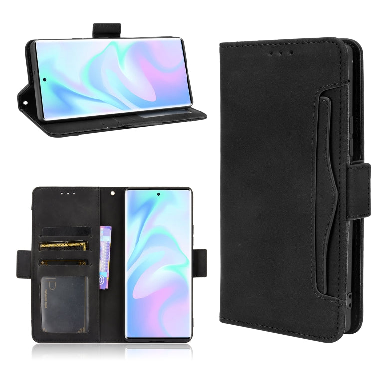 For ZTE Axon 30 Ultra 5G Skin Feel Calf Pattern Horizontal Flip Leather Case with Holder & Card Slots & Photo Frame