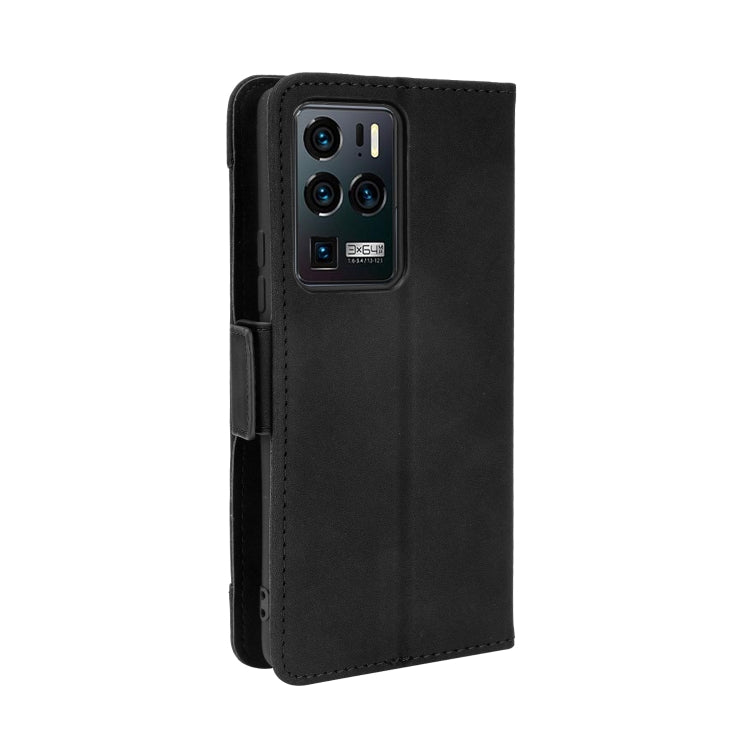 For ZTE Axon 30 Ultra 5G Skin Feel Calf Pattern Horizontal Flip Leather Case with Holder & Card Slots & Photo Frame