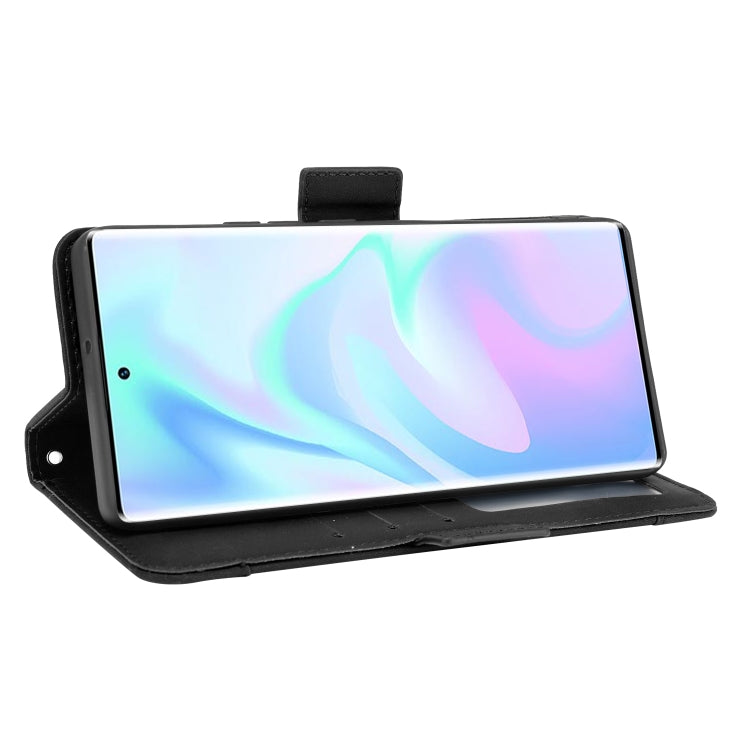 For ZTE Axon 30 Ultra 5G Skin Feel Calf Pattern Horizontal Flip Leather Case with Holder & Card Slots & Photo Frame