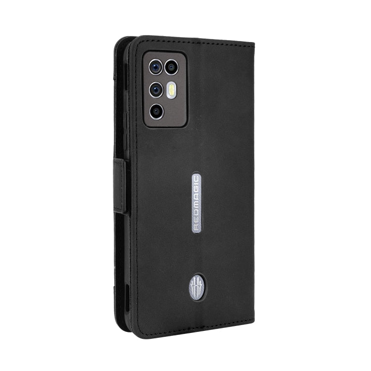 For ZTE nubia Red Magic 6R Skin Feel Calf Pattern Horizontal Flip Leather Case with Holder & Card Slots & Photo Frame