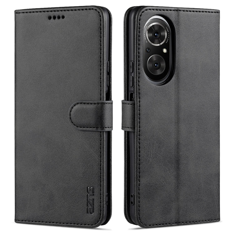 For Honor 50 SE AZNS Skin Feel Calf Texture Horizontal Flip Leather Case with Card Slots & Holder & Wallet