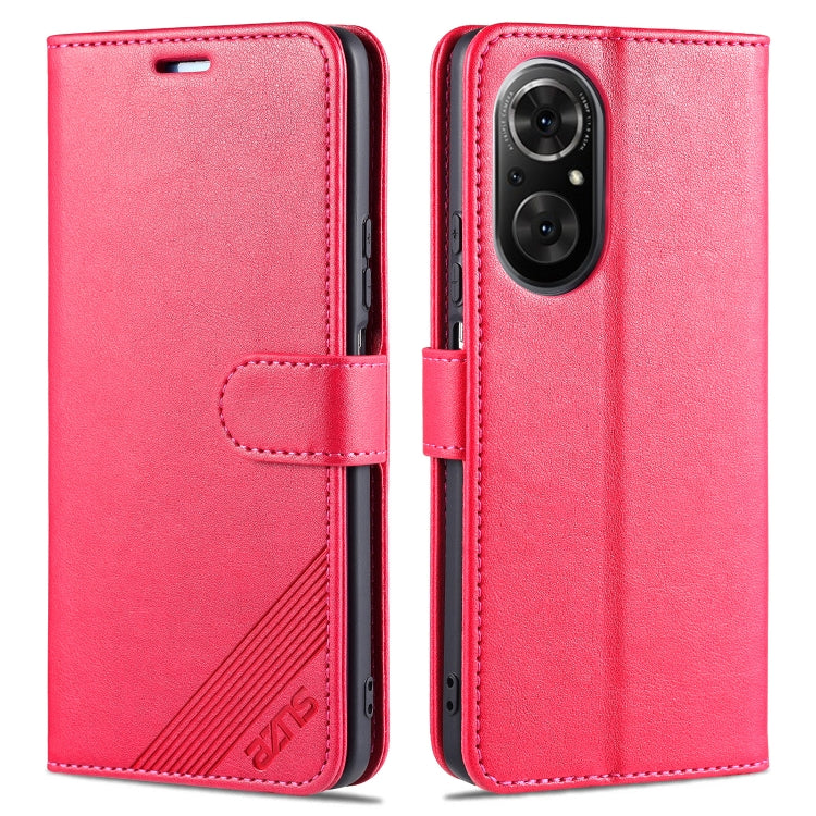 For Honor 50 SE AZNS Sheepskin Texture Horizontal Flip Leather Case with Holder & Card Slots & Wallet