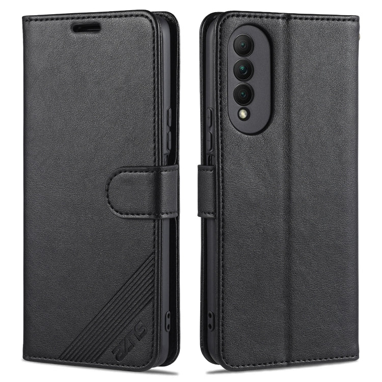 For Honor X20 SE AZNS Sheepskin Texture Horizontal Flip Leather Case with Holder & Card Slots & Wallet