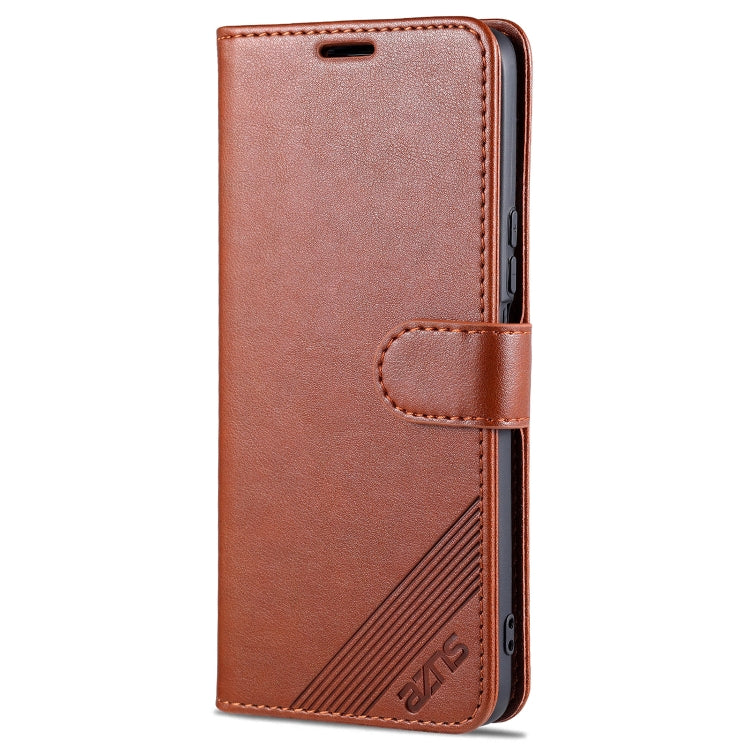 For Honor X20 SE AZNS Sheepskin Texture Horizontal Flip Leather Case with Holder & Card Slots & Wallet