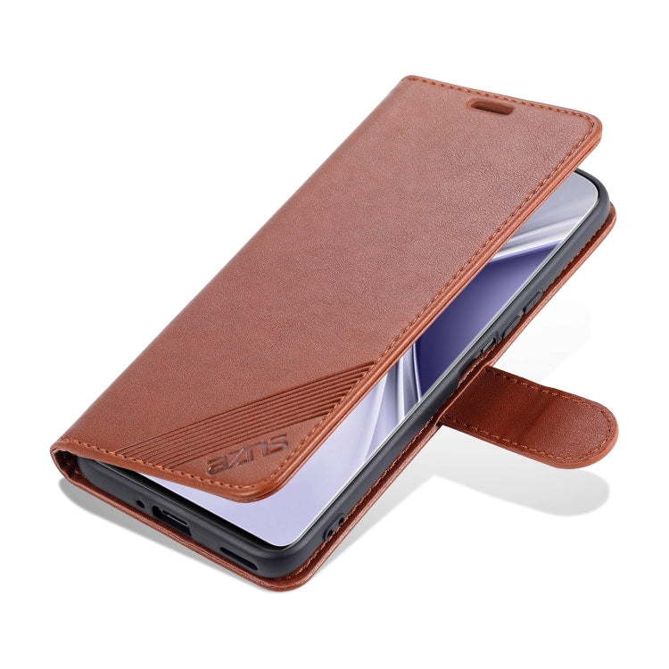For Honor X20 SE AZNS Sheepskin Texture Horizontal Flip Leather Case with Holder & Card Slots & Wallet