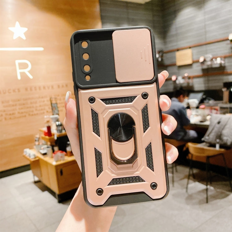 For Huawei Y9s Sliding Camera Cover Design TPU+PC Protective Case