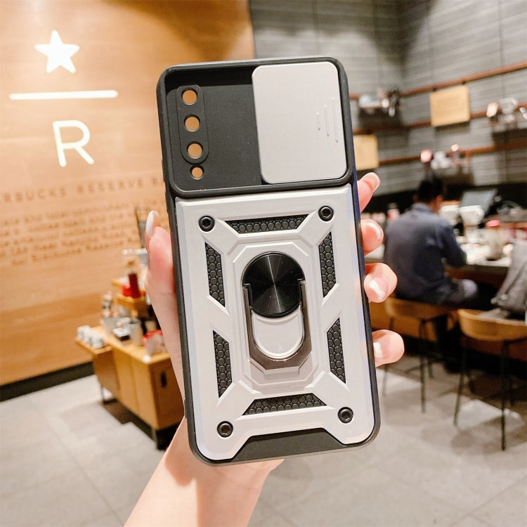 For Huawei Y9s Sliding Camera Cover Design TPU+PC Protective Case