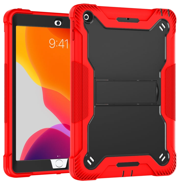 For iPad 10.2 2021 / 2020 / 2019 Silicone + PC Shockproof Protective Case with Holder