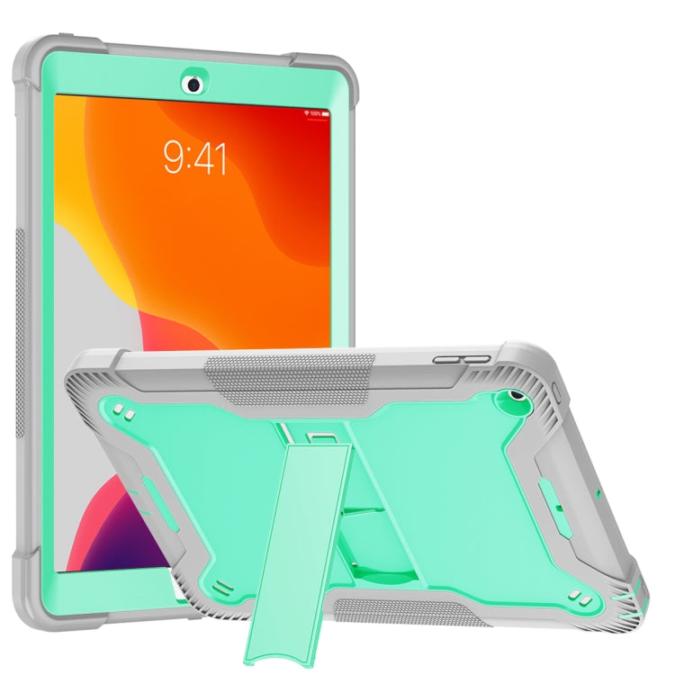 For iPad 10.2 2021 / 2020 / 2019 Silicone + PC Shockproof Protective Case with Holder