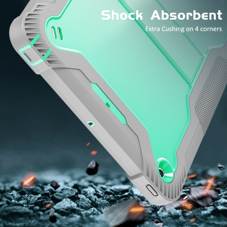 For iPad 10.2 2021 / 2020 / 2019 Silicone + PC Shockproof Protective Case with Holder