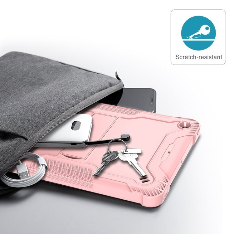 For iPad 10.2 2021 / 2020 / 2019 Silicone + PC Shockproof Protective Case with Holder