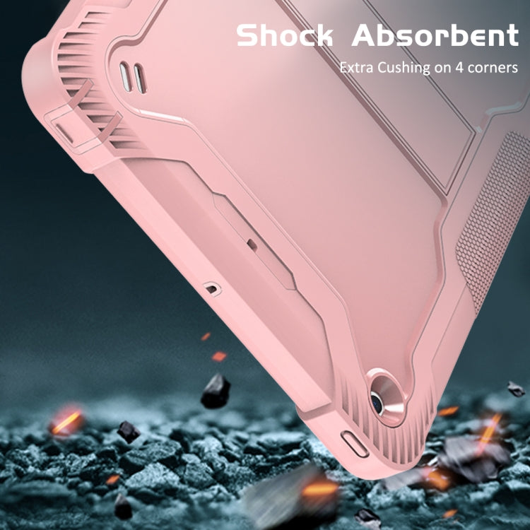 For iPad 10.2 2021 / 2020 / 2019 Silicone + PC Shockproof Protective Case with Holder