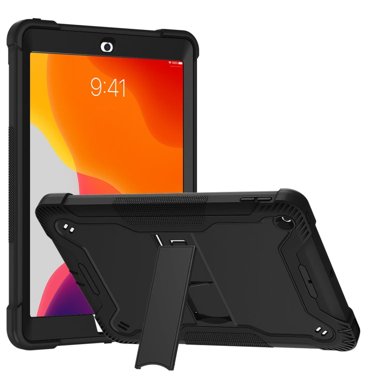 For iPad 10.2 2021 / 2020 / 2019 Silicone + PC Shockproof Protective Case with Holder