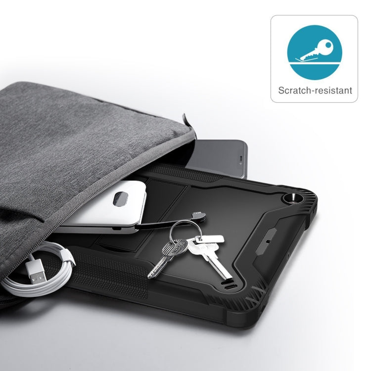 For iPad 10.2 2021 / 2020 / 2019 Silicone + PC Shockproof Protective Case with Holder