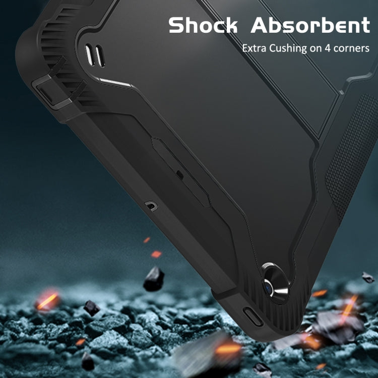 For iPad 10.2 2021 / 2020 / 2019 Silicone + PC Shockproof Protective Case with Holder