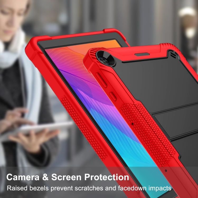 For Huawei MatePad T 10s Silicone + PC Shockproof Protective Case with Holder