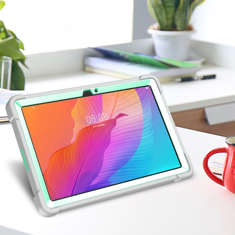 For Huawei MatePad T 10s Silicone + PC Shockproof Protective Case with Holder