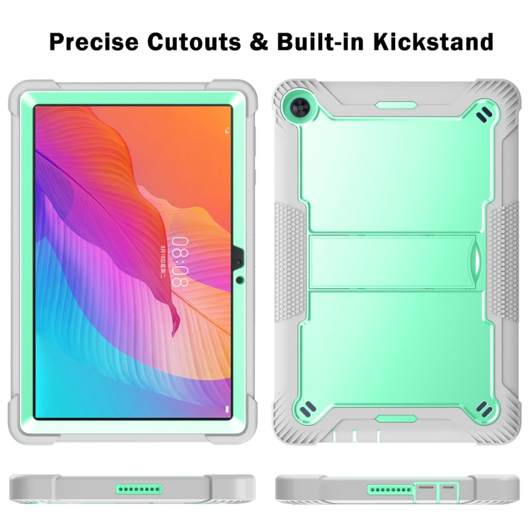 For Huawei MatePad T 10s Silicone + PC Shockproof Protective Case with Holder