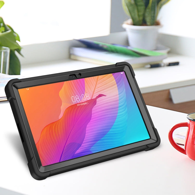 For Huawei MatePad T 10s Silicone + PC Shockproof Protective Case with Holder