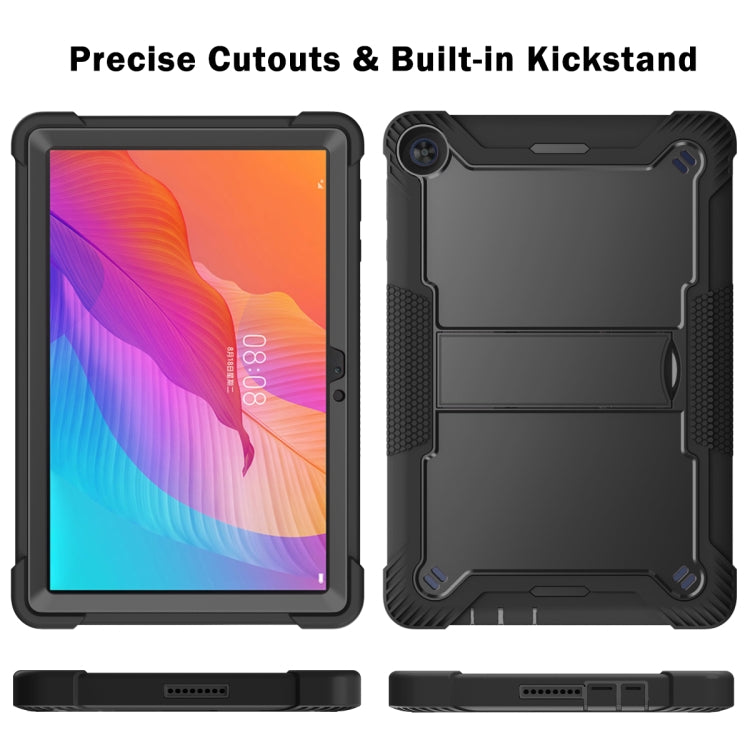 For Huawei MatePad T 10s Silicone + PC Shockproof Protective Case with Holder