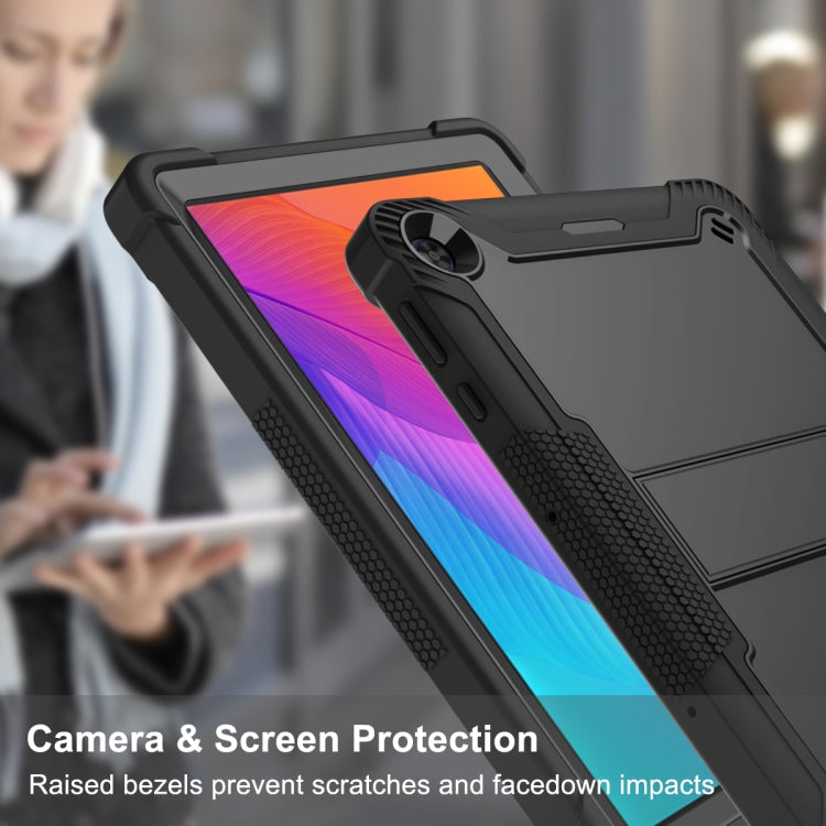 For Huawei MatePad T 10s Silicone + PC Shockproof Protective Case with Holder