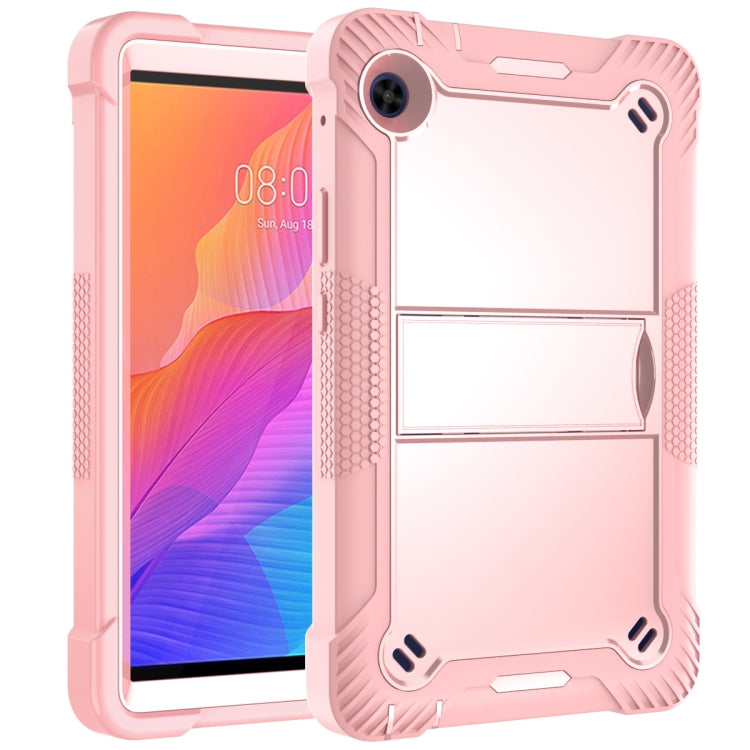 For Huawei MatePad T8 Silicone + PC Shockproof Protective Case with Holder
