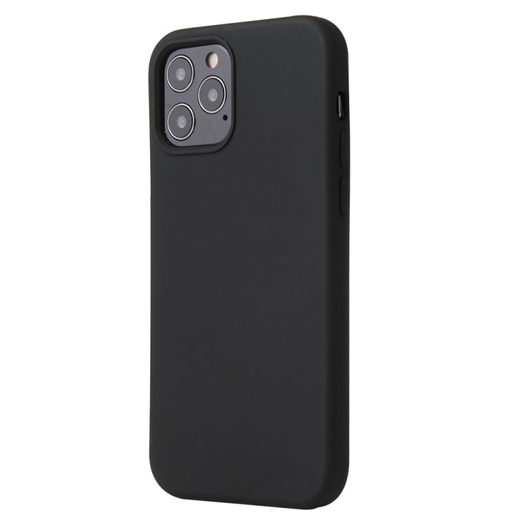 For iPhone 13 mini Solid Color Liquid Silicone Shockproof Protective Case