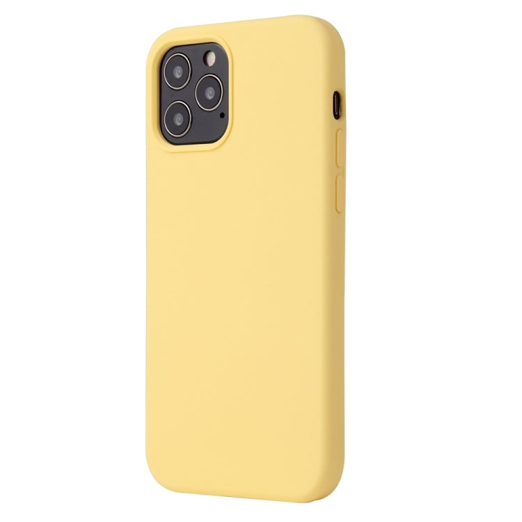 For iPhone 13 mini Solid Color Liquid Silicone Shockproof Protective Case
