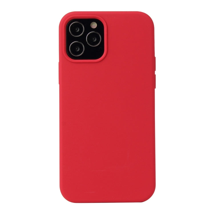 For iPhone 13 mini Solid Color Liquid Silicone Shockproof Protective Case