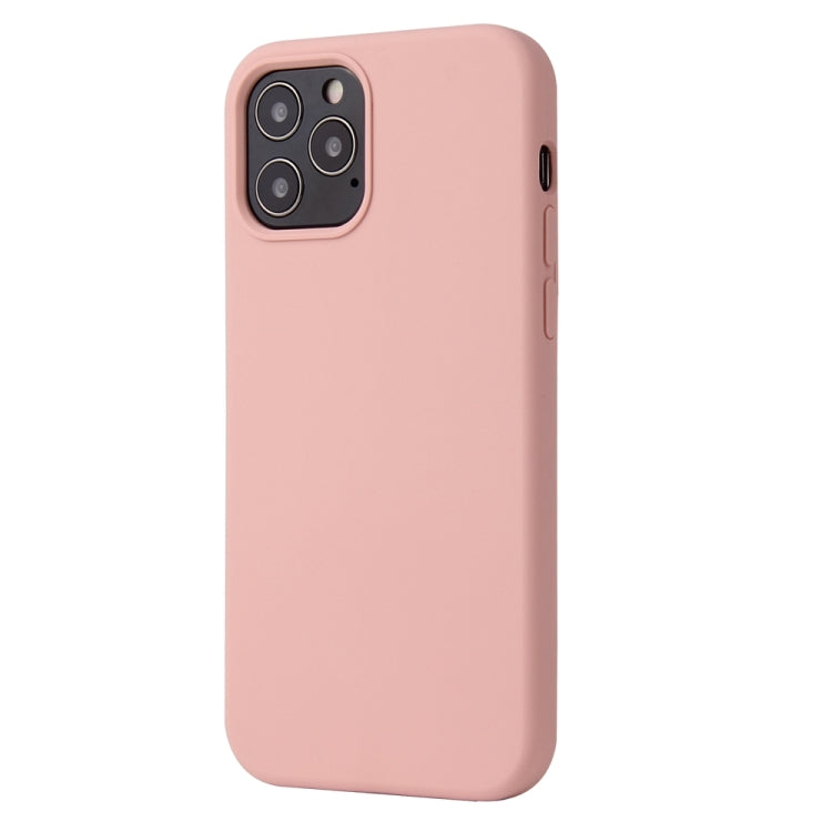 For iPhone 13 mini Solid Color Liquid Silicone Shockproof Protective Case