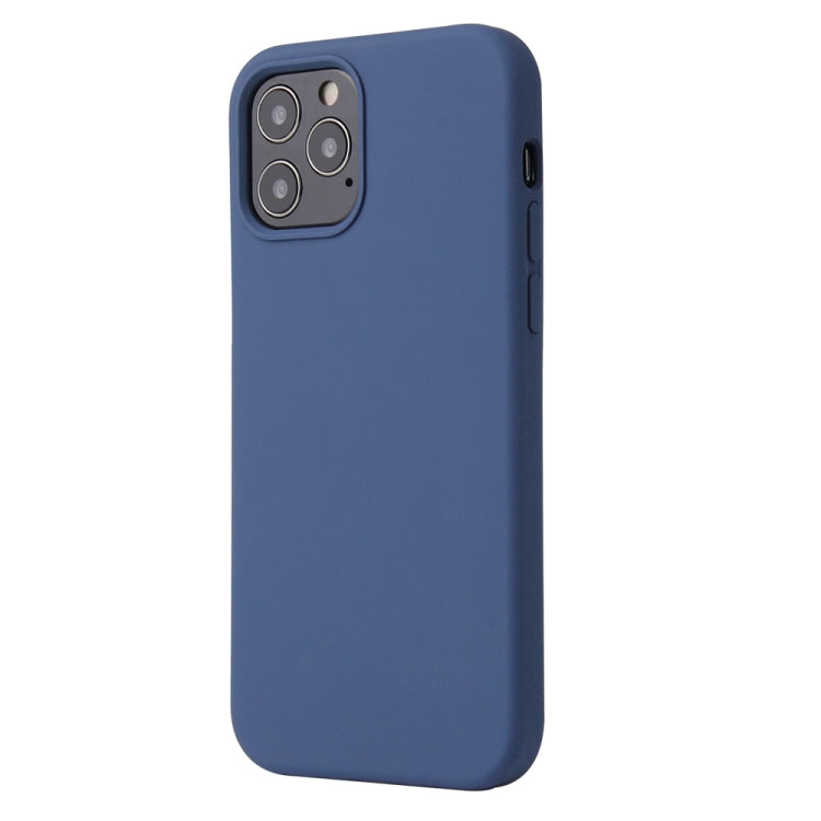 For iPhone 13 mini Solid Color Liquid Silicone Shockproof Protective Case