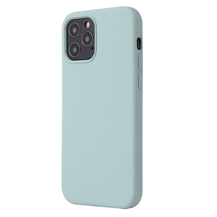 For iPhone 13 Solid Color Liquid Silicone Shockproof Protective Case