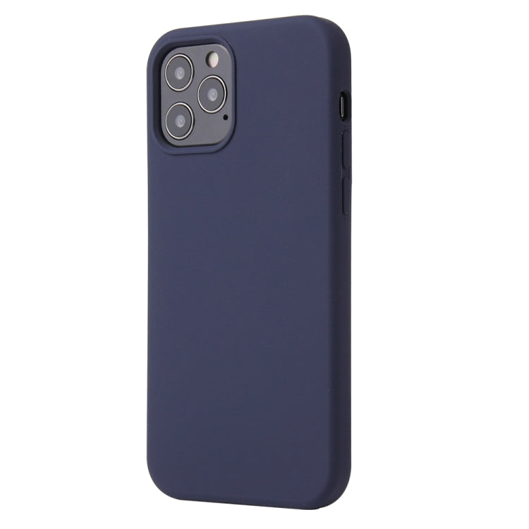 For iPhone 13 Solid Color Liquid Silicone Shockproof Protective Case