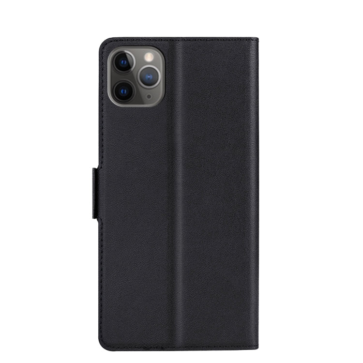 Ultra-thin Voltage Side Buckle PU + TPU Horizontal Flip Leather Case with Holder & Card Slot For iPhone 11 Pro