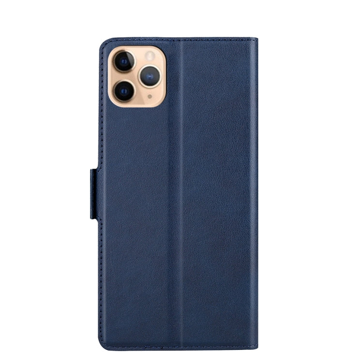 Ultra-thin Voltage Side Buckle PU + TPU Horizontal Flip Leather Case with Holder & Card Slot For iPhone 11 Pro Max