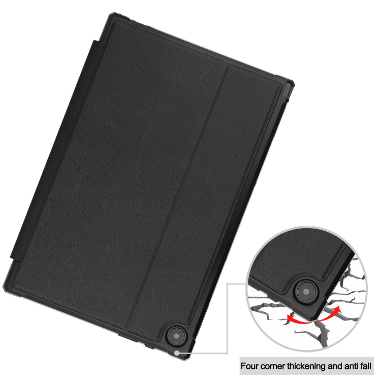 For Asus Chromebook Detachable CM3000DVA-HT0019 TPU Horizontal Flip Leather Case with Pen Slot & Holder
