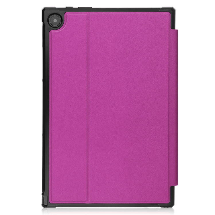 For Asus Chromebook Detachable CM3000DVA-HT0019 TPU Horizontal Flip Leather Case with Pen Slot & Holder