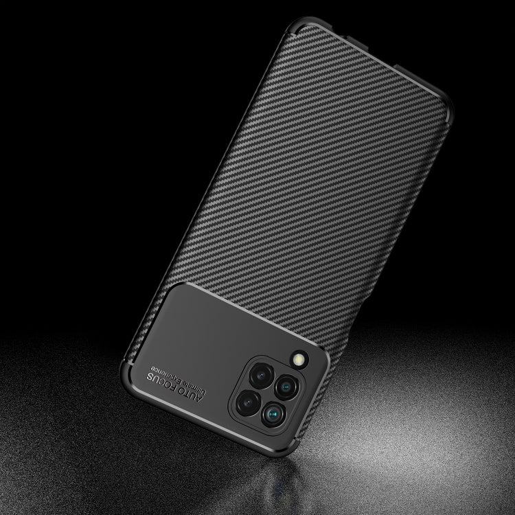 For Samsung Galaxy M32 (india) Carbon Fiber Texture Shockproof TPU Case