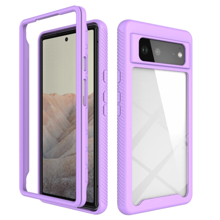 For Google Pixel 6 Starry Sky Solid Color Series Shockproof PC + TPU Case
