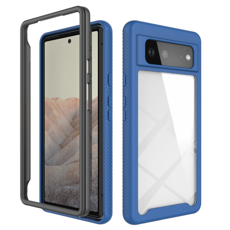For Google Pixel 6 Starry Sky Solid Color Series Shockproof PC + TPU Case