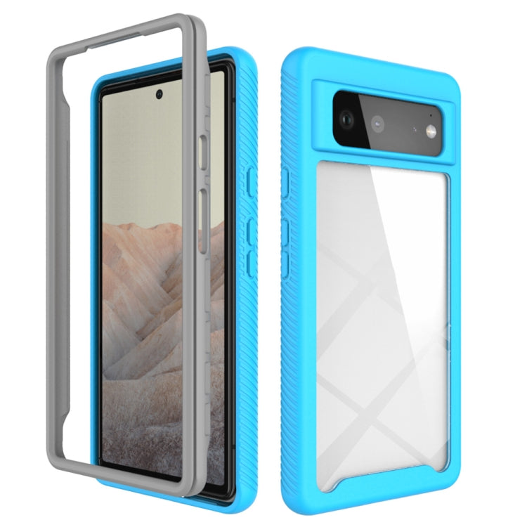 For Google Pixel 6 Starry Sky Solid Color Series Shockproof PC + TPU Case
